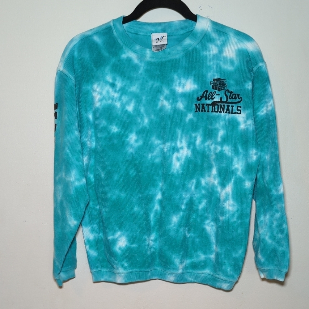 Varsity Spirit National Cheerleaders Association Nationals Ribbed Sweatshirt L